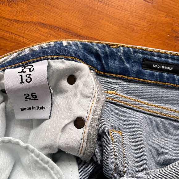 R13 Kick Fit Jeans – Made in Italy, Softer Than a Baby Goat - Picture 3 of 12